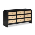  Color_Black -- Meridian Siena 9 Drawer Dresser IMAGE 1