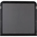  Meridian Siena Black Ash Wood And Natural Cane Frame Mirror IMAGE 3