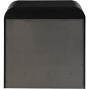  Color_Black -- Meridian Siena 3 Drawer Nightstand IMAGE 6
