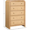  Color_Natural -- Siena Natural Ash Wood And Natural Cane Chest IMAGE 10