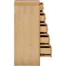  Color_Natural -- Siena Natural Ash Wood And Natural Cane Chest IMAGE 4
