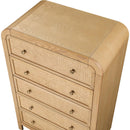  Color_Natural -- Siena Natural Ash Wood And Natural Cane Chest IMAGE 7