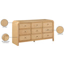  Color_Natural -- Siena Natural Ash Wood And Natural Cane Dresser IMAGE 11