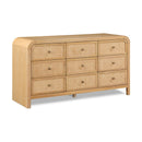  Color_Natural -- Siena Natural Ash Wood And Natural Cane Dresser IMAGE 1