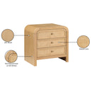  Color_Natural -- Siena Natural Ash Wood And Natural Cane Nightstand IMAGE 10