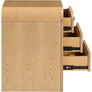  Color_Natural -- Siena Natural Ash Wood And Natural Cane Nightstand IMAGE 4