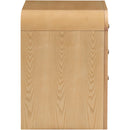 Color_Natural -- Siena Natural Ash Wood And Natural Cane Nightstand IMAGE 5