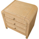  Color_Natural -- Siena Natural Ash Wood And Natural Cane Nightstand IMAGE 7