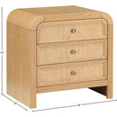  Color_Natural -- Siena Natural Ash Wood And Natural Cane Nightstand IMAGE 9