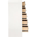  Color_Off White/ White -- Siena White Ash Wood And Natural Cane Chest IMAGE 4