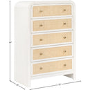 Meridian Siena White Chest IMAGE 9