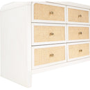 Meridian Siena White Dresser IMAGE 10