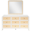 Meridian Siena White Dresser IMAGE 4