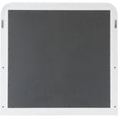  Meridian Siena White Ash Wood And Natural Cane Frame Mirror IMAGE 3