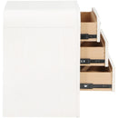  Color_Off White/ White -- Siena White Ash Wood And Natural Cane Nightstand IMAGE 4