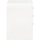 Meridian Siena White Night Stand IMAGE 5