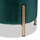 FZD190717-Green Velvet-Ottoman