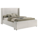  Size_Queen -- Coaster Furniture Alamosa Upholstered Platform Bed IMAGE 1