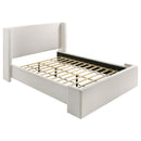  Size_Queen -- Coaster Furniture Alamosa Upholstered Platform Bed IMAGE 3