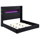  Size_Queen --  Coaster Furniture Tisdall Upholstered Panel Bed IMAGE 2
