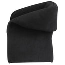  Coaster Furniture Ramsey 907524 Upholstered Sloped Arm Accent Chair - Black IMAGE 5