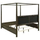  Size_King --  Gran Park 224931KE Eastern King Canopy Bed - Dark Cocoa IMAGE 4