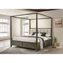  Size_King --  Gran Park 224931KE Eastern King Canopy Bed - Dark Cocoa IMAGE 6