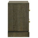  Coaster Furniture Gran Park 224932 2-Drawer Nightstand Bedside Table - Dark Cocoa IMAGE 9