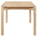  Coaster Furniture Parkridge 108551 59-inch Rectangular Dining Table - White Washed IMAGE 4