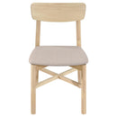  Coaster Furniture Parkridge 108552 Dining Side Chair - White Washed IMAGE 3