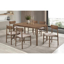  Coaster Furniture Parkridge 108561 59-inch Rectangular Dining Table - Natural Walnut IMAGE 7