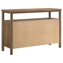  Coaster Furniture Crestmore 108575 52-inch Dining Cabinet Sideboard Buffet - Walnut IMAGE 6