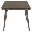  Coaster Furniture Onslow 108621 59-inch Rectangular Wood Dining Table - Dark Brown IMAGE 4