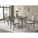  Coaster Furniture Onslow 108621 59-inch Rectangular Wood Dining Table - Dark Brown IMAGE 6