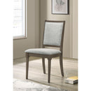  Coaster Furniture Onslow 108622 Upholstered Dining Side Chair - Dark Brown IMAGE 2