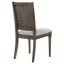  Coaster Furniture Onslow 108622 Upholstered Dining Side Chair - Dark Brown IMAGE 7