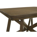  Coaster Furniture Canfield 109178 47-inch Square Counter Height Dining Table - Brown IMAGE 5