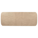  Coaster Furniture Kailani 109381 110-inch Rectangular Wood Dining Table - Beige Oak IMAGE 9