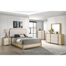  Coaster Furniture Hyland 215652 2-Drawer Nightstand Bedside Table - Natural IMAGE 11