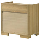  Coaster Furniture Hyland 215652 2-Drawer Nightstand Bedside Table - Natural IMAGE 8