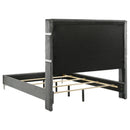  Size_Queen -- Coaster Furniture Lucia Upholstered Panel Bed IMAGE 4