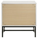  Coaster Furniture Sonora 224862 2-Drawer Nightstand Bedside Table - White IMAGE 7