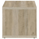  Coaster Furniture Frisco 710517 Square Engineered Wood Side End Table - Distressed Pine IMAGE 6