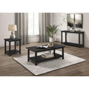  Coaster Furniture Payne 710566 Wood End Table with Shelf - Distressed Java IMAGE 6