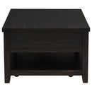  Coaster Furniture Concord 710578 2-Drawer Rectangular Coffee Table - Distressed Java IMAGE 5