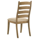 Coaster Furniture Danvers 109152 Wood Dining Side Chair - Brown Oak IMAGE 6