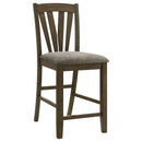  Coaster Furniture Canfield 109179 Counter Height Dining Side Chair - Brown IMAGE 1