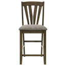  Coaster Furniture Canfield 109179 Counter Height Dining Side Chair - Brown IMAGE 3
