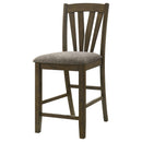  Coaster Furniture Canfield 109179 Counter Height Dining Side Chair - Brown IMAGE 4