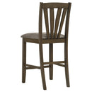  Coaster Furniture Canfield 109179 Counter Height Dining Side Chair - Brown IMAGE 6